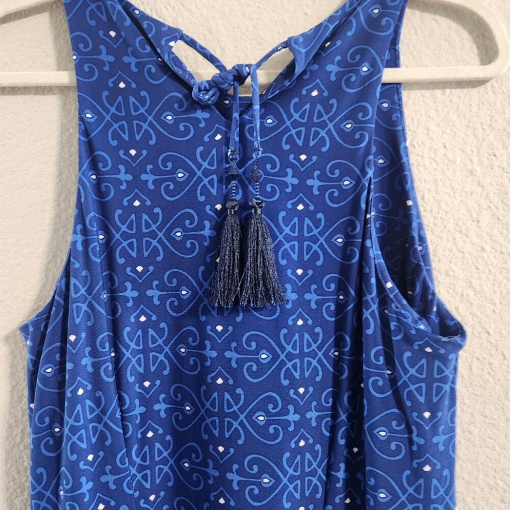 Tommy Bahama Blue Floral Maxi Dress - Picture 5 of 7